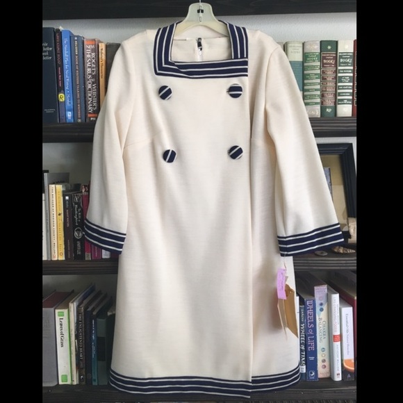Vintage 1960s dress and matching 3/4 sleeve coat - Picture 1 of 5